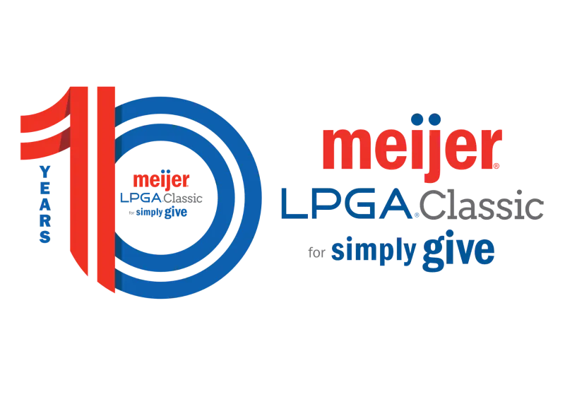 Meijer 10th Anniversary logo